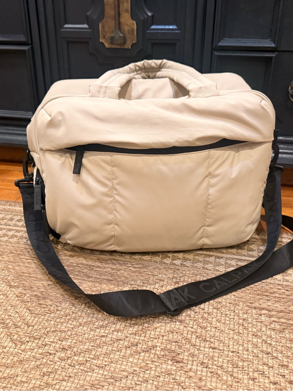 Calpak Luka Duffel in Oatmeal